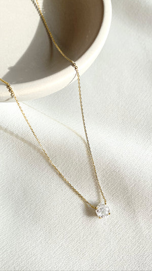 Loretta Necklace 0.58ct 18K Yellow Gold CARAT London UK