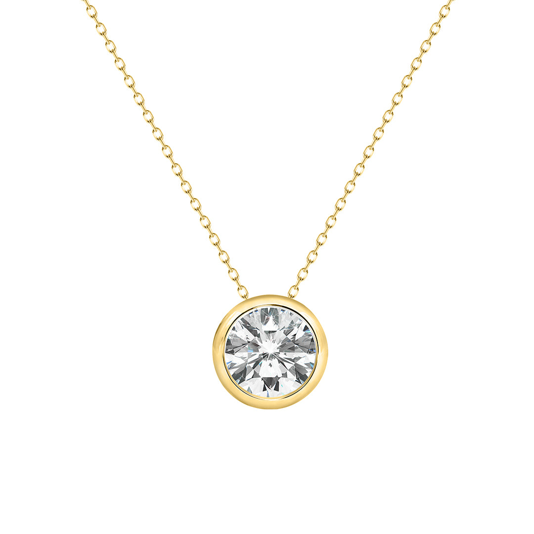 Maisie Necklace 0.20ct 18K Yellow Gold