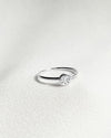 Maisie Ring 9K White Gold