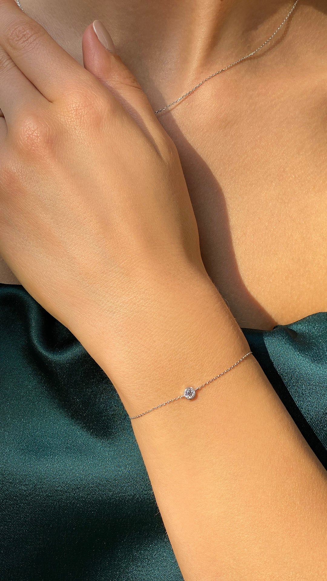 Maisie Bracelet 0.20ct 18K White Gold