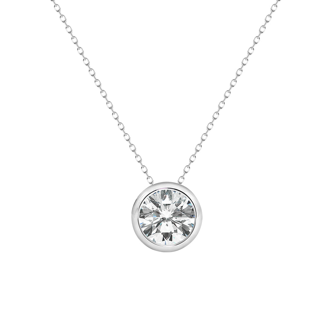 Maisie Necklace 0.20ct 18K White Gold