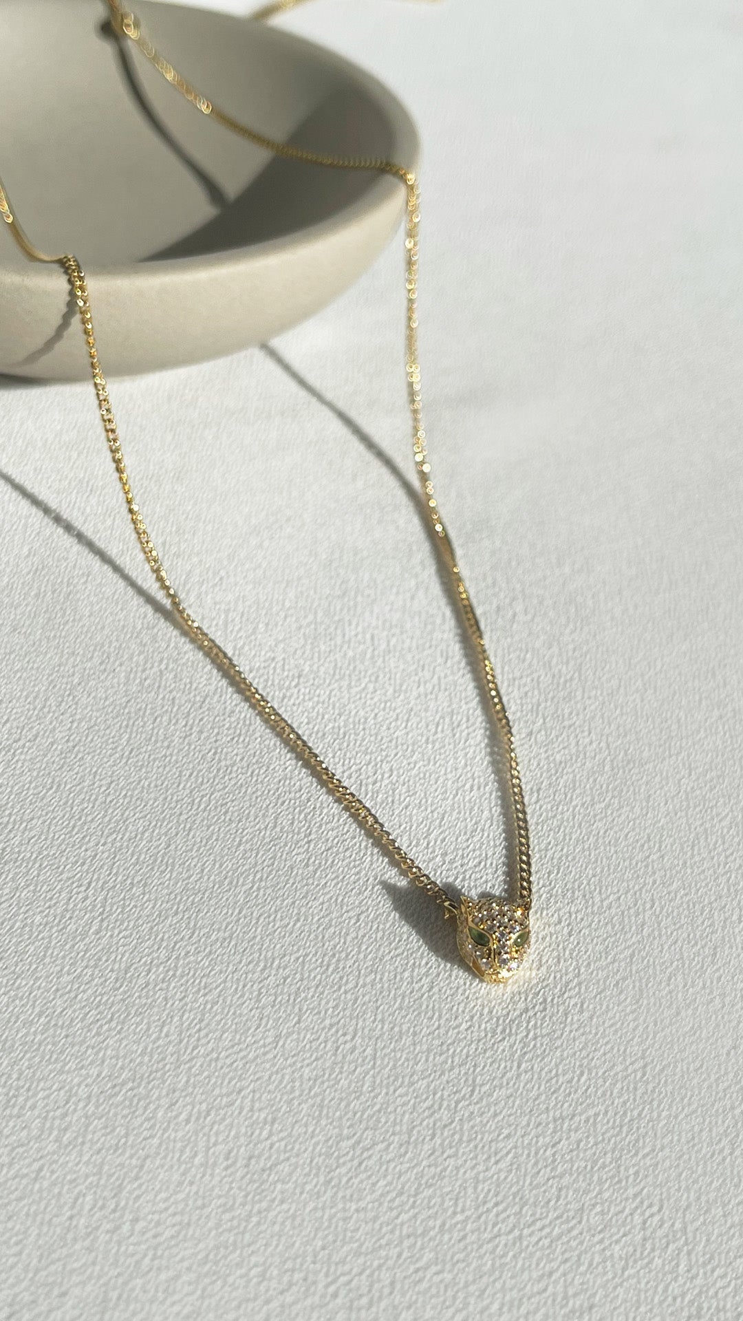 Maumau Pendant Necklace 18K Gold Vermeil