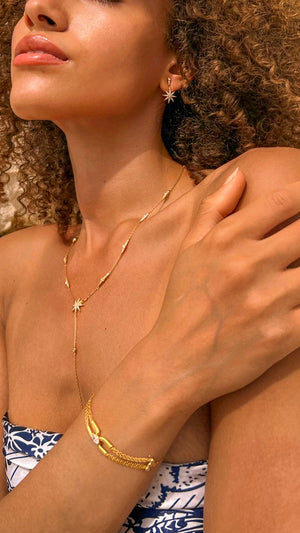 Mimosa Necklace Gold Vermeil