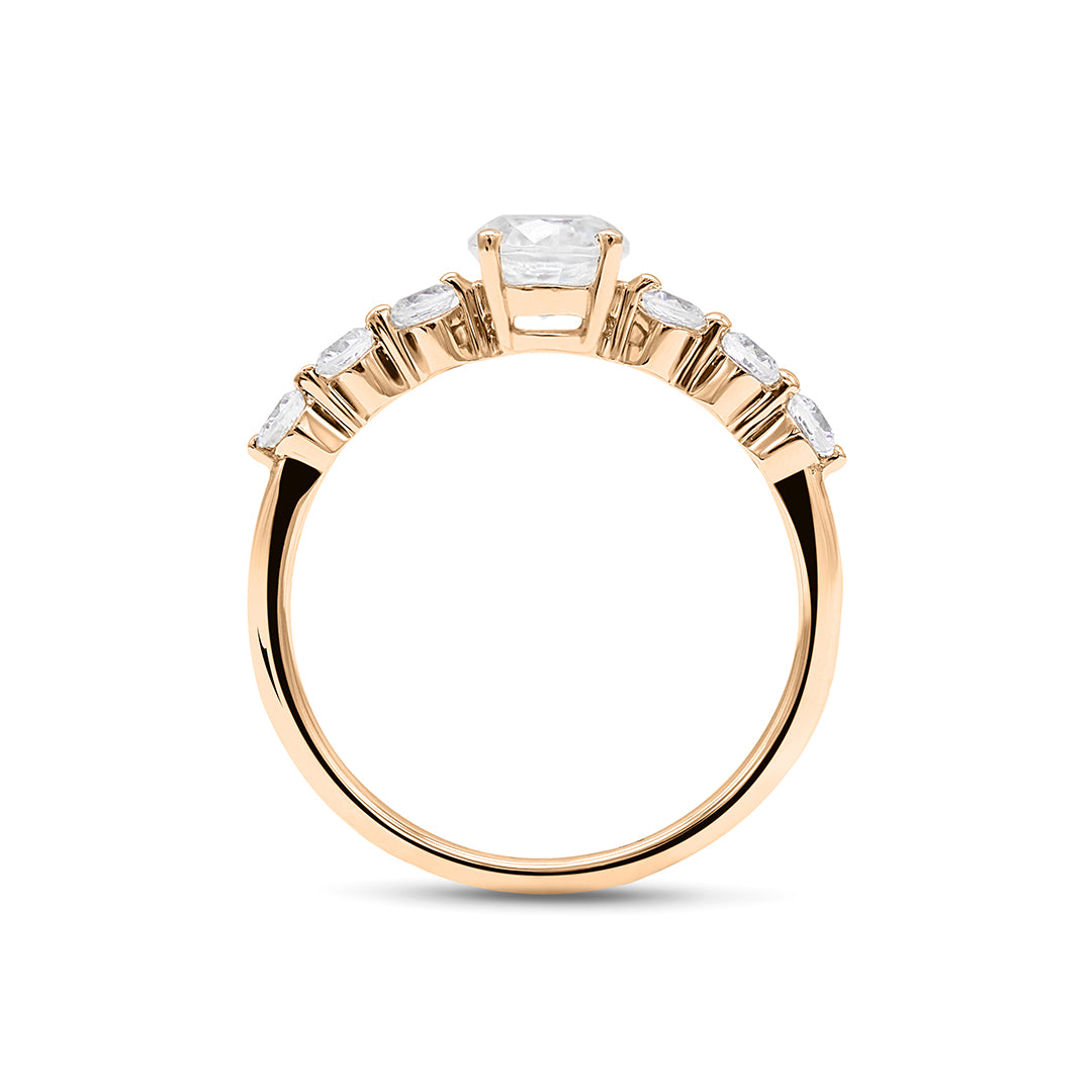 Nadia Ring 0.31ct 18K Rose Gold