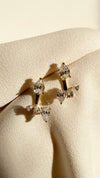 Navis Ear Jacket Earrings Gold Vermeil