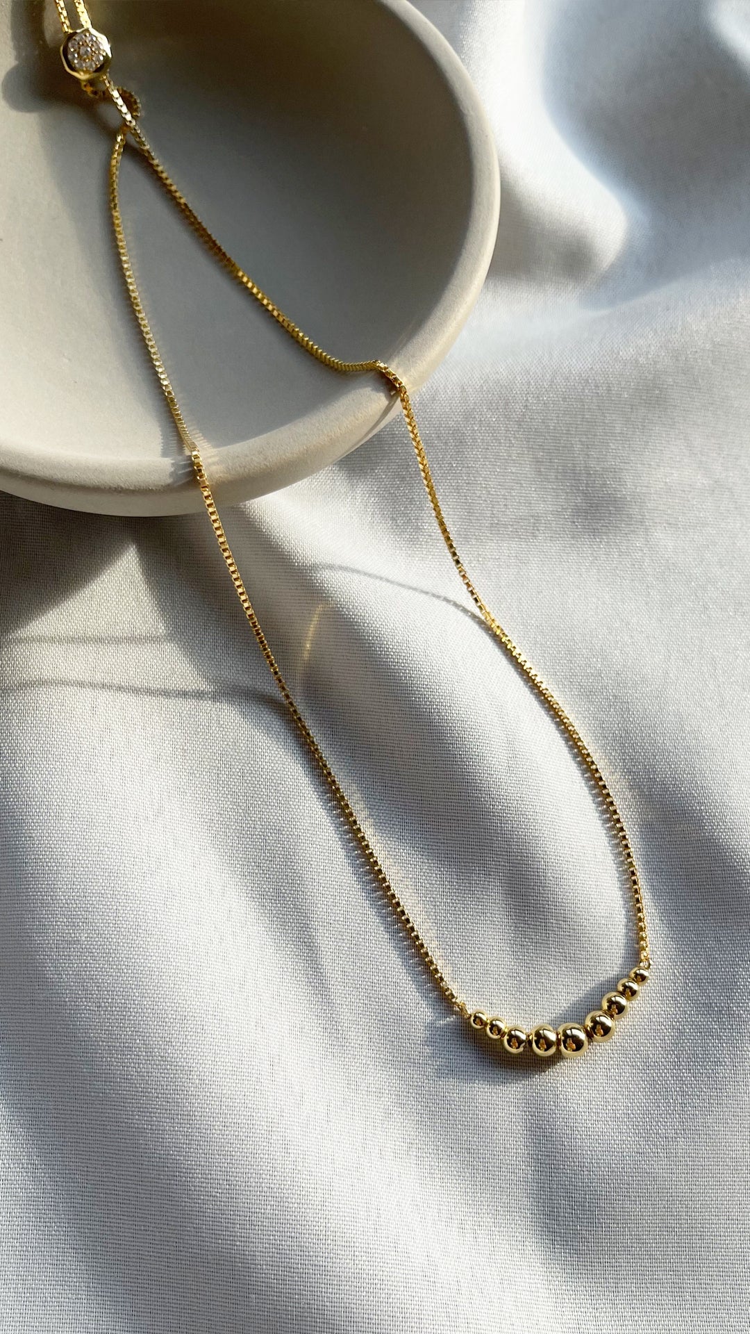 Netta Necklace 18K Gold Vermeil