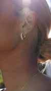 Dana Hoop Earrings Gold Vermeil