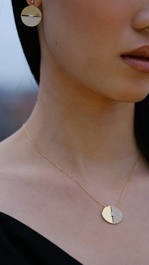 Priya Necklace 18K Gold Vermeil