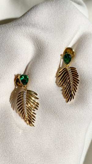 Palma Earrings 18K Gold Vermeil