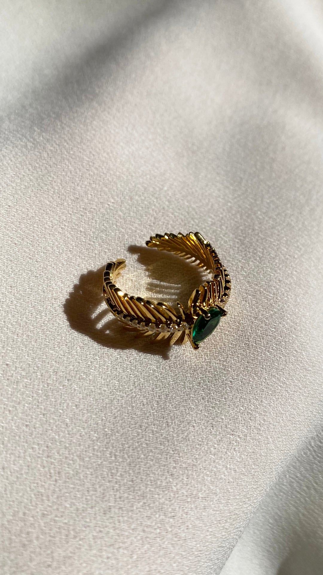 Palma Ring 18K Gold Vermeil