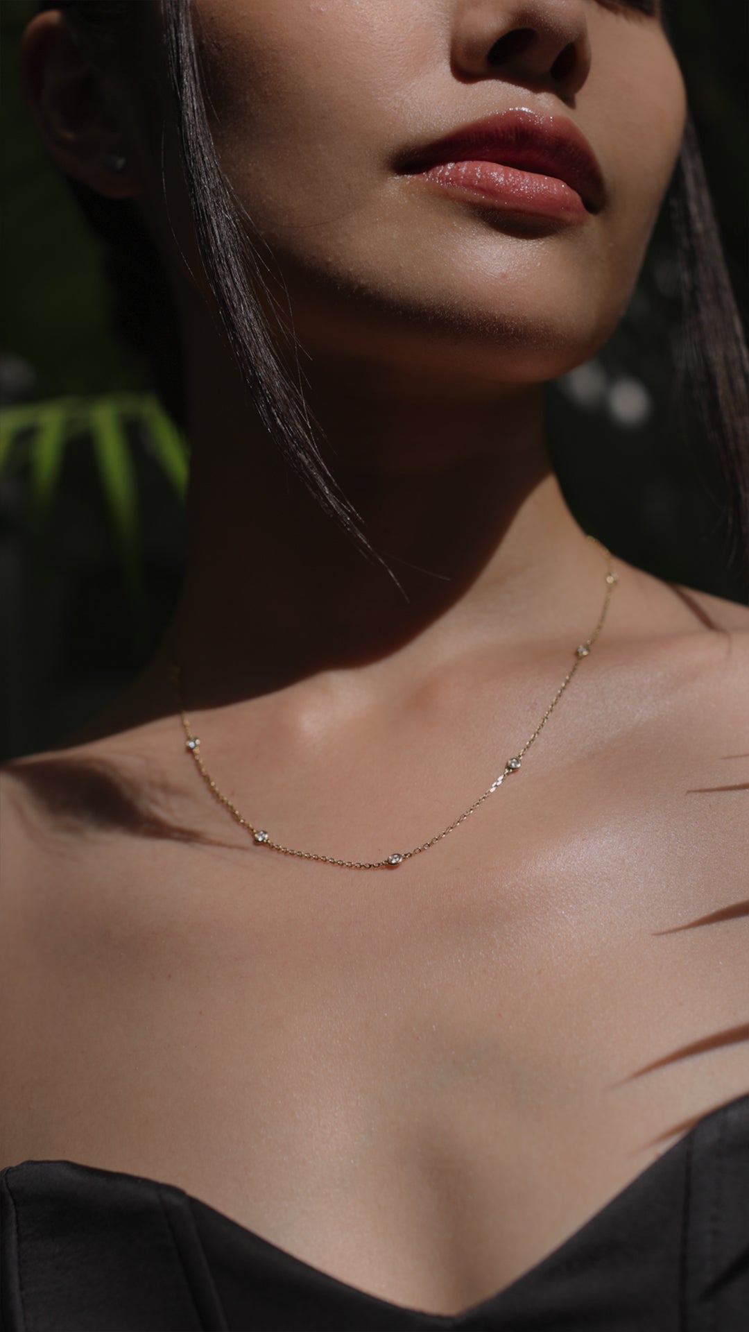 Petra Necklace Short 18K Gold