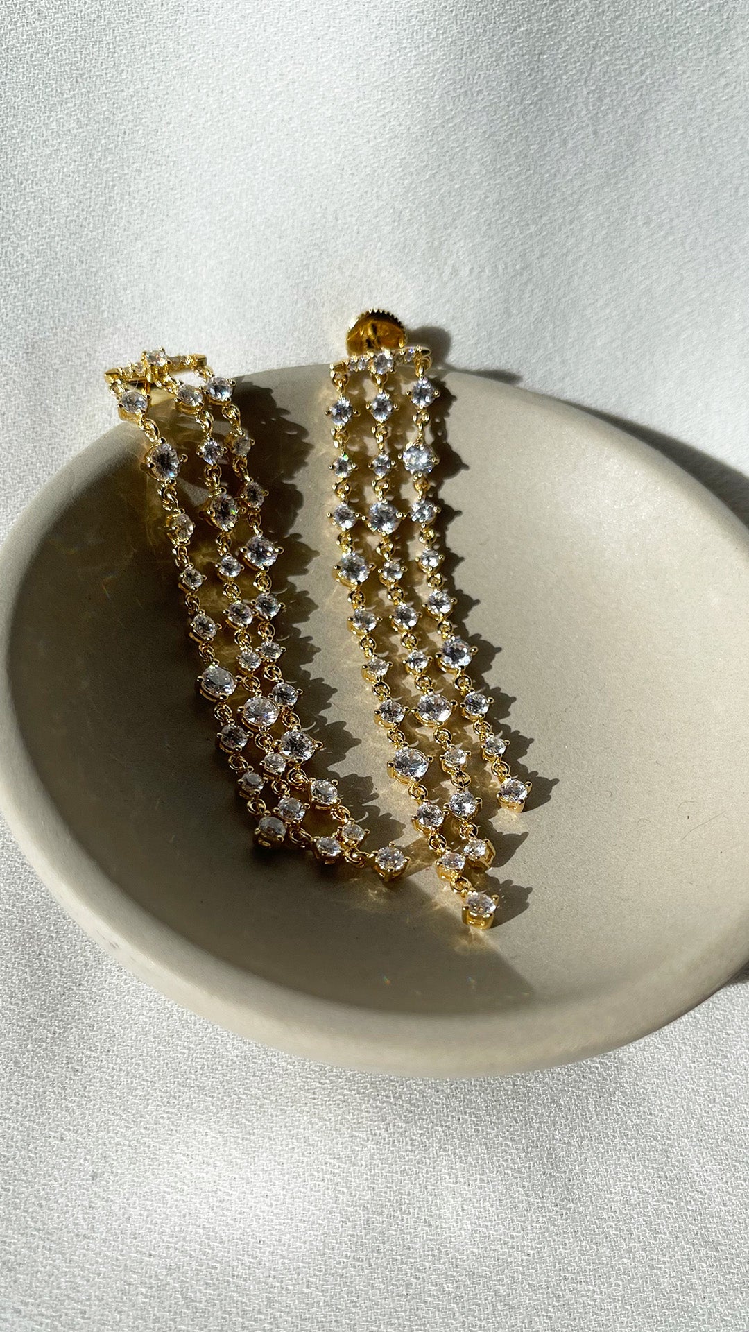 Phoenix Earrings Gold Vermeil
