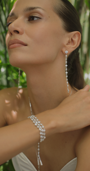 Phoenix Slim Earring Silver
