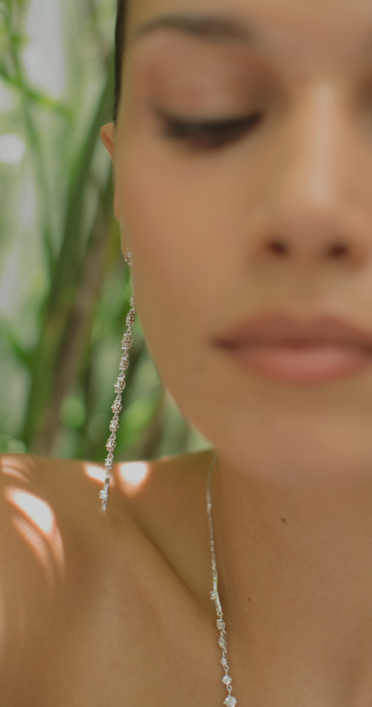 Phoenix Slim Earring Silver