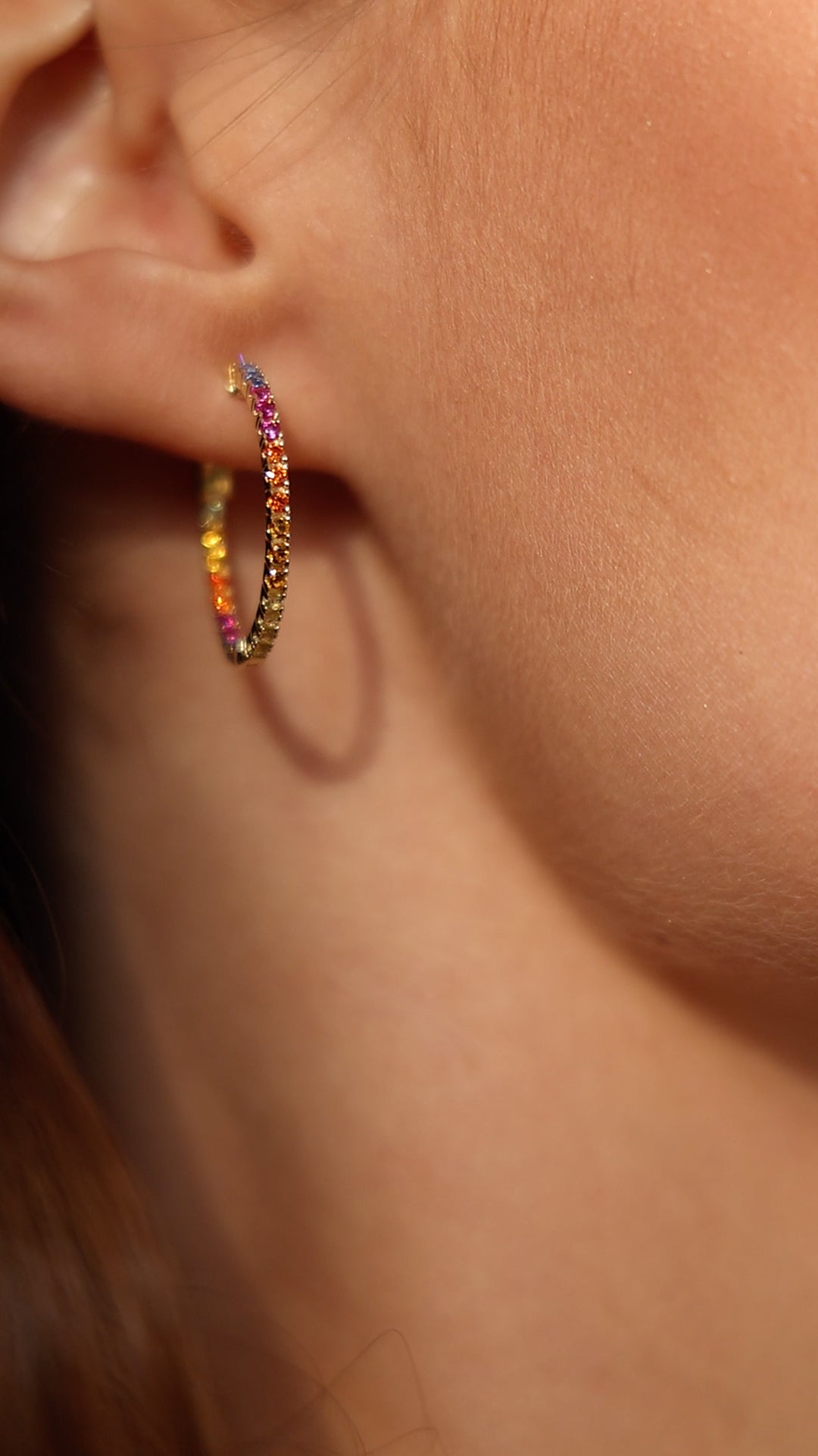 Rainbow Hoops Small