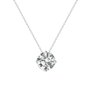 Romy Necklace 0.20ct 18K White Gold