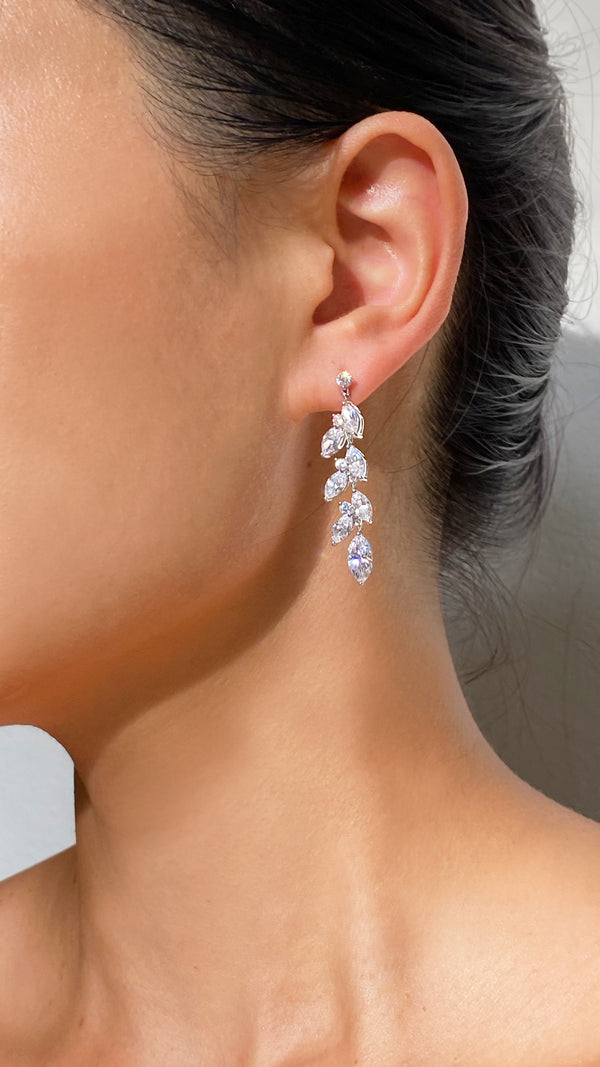 Sade Earrings Sterling Silver