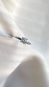 Saffia Ring 0.50ct 18K White Gold