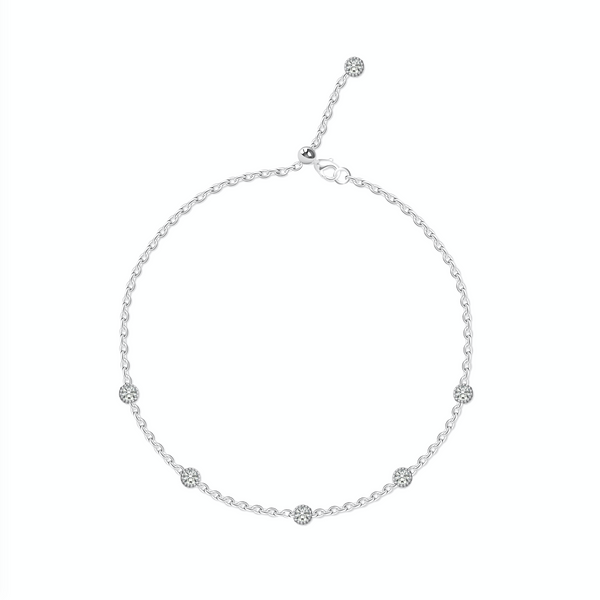 Becca Bracelet 9K White Gold