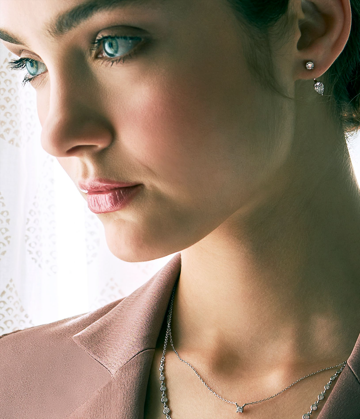 Front Row Ear Jacket Silver