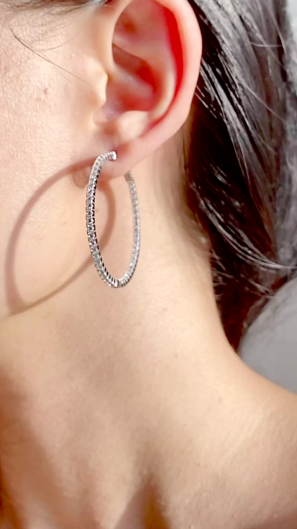 Paloma Large Hoops