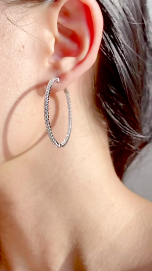 Paloma Large Hoops