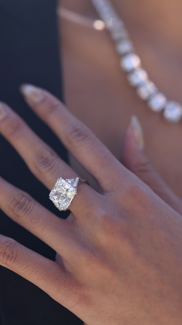 Jessica Ring 9K White Gold