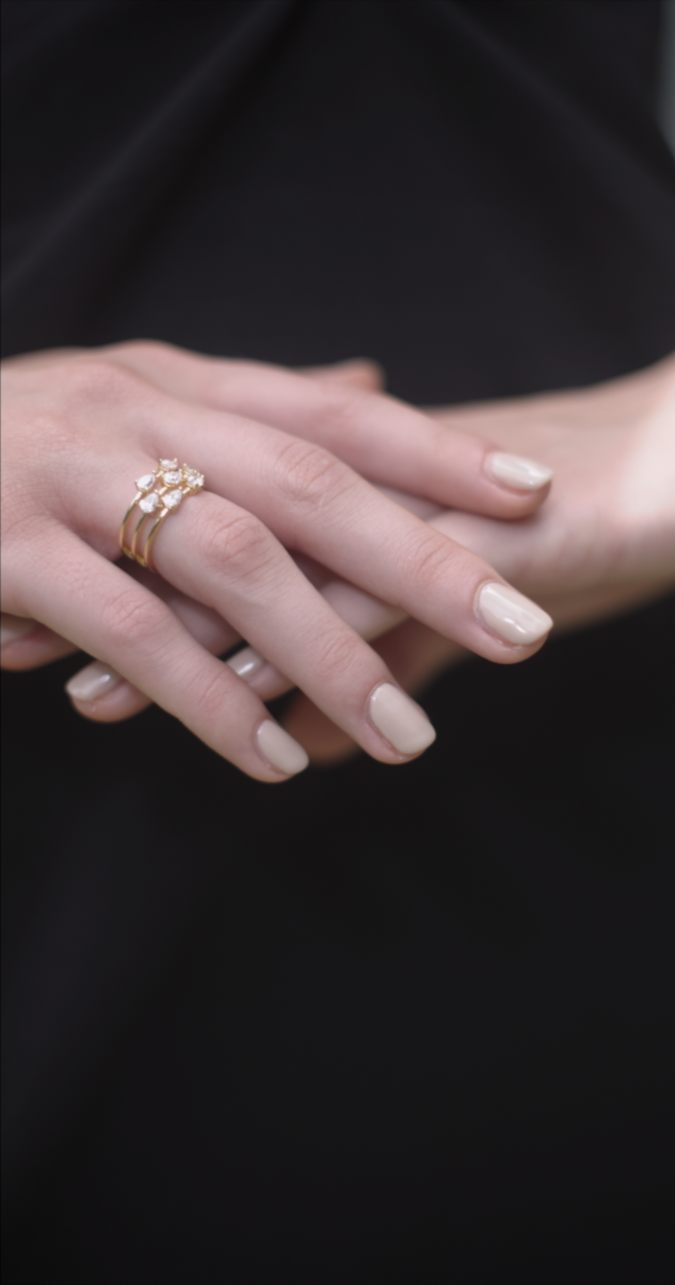 Alba Ring Gold Vermeil