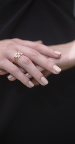 Alba Ring Gold Vermeil