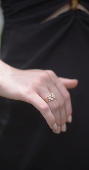 Alba Ring Gold Vermeil