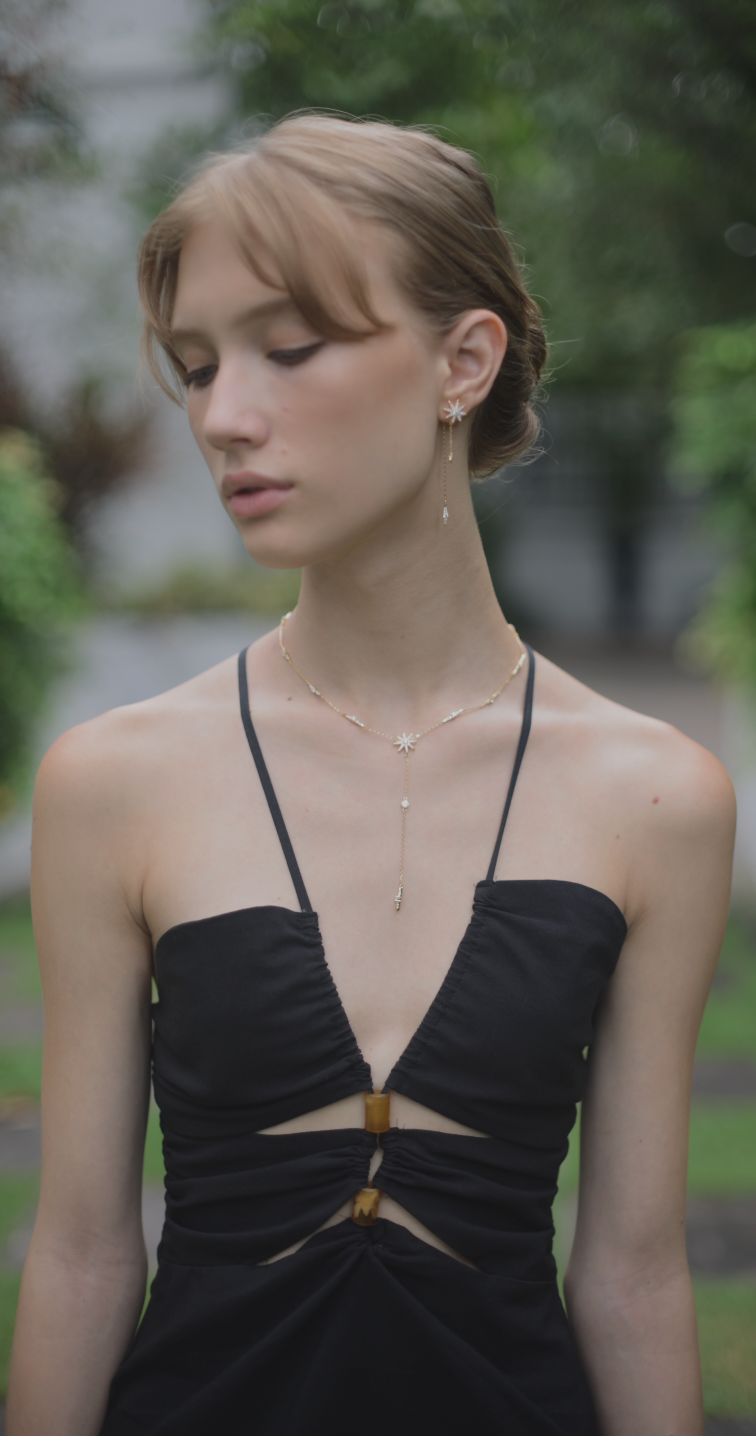 Mimosa Necklace Gold Vermeil