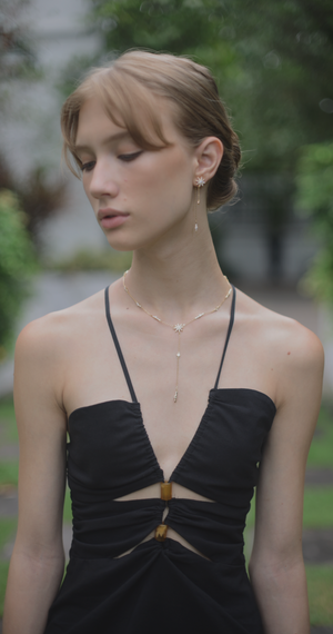 Mimosa Necklace Gold Vermeil