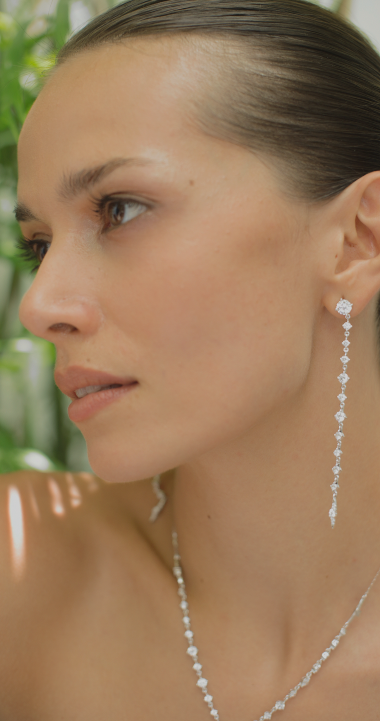 Phoenix Slim Earring Silver