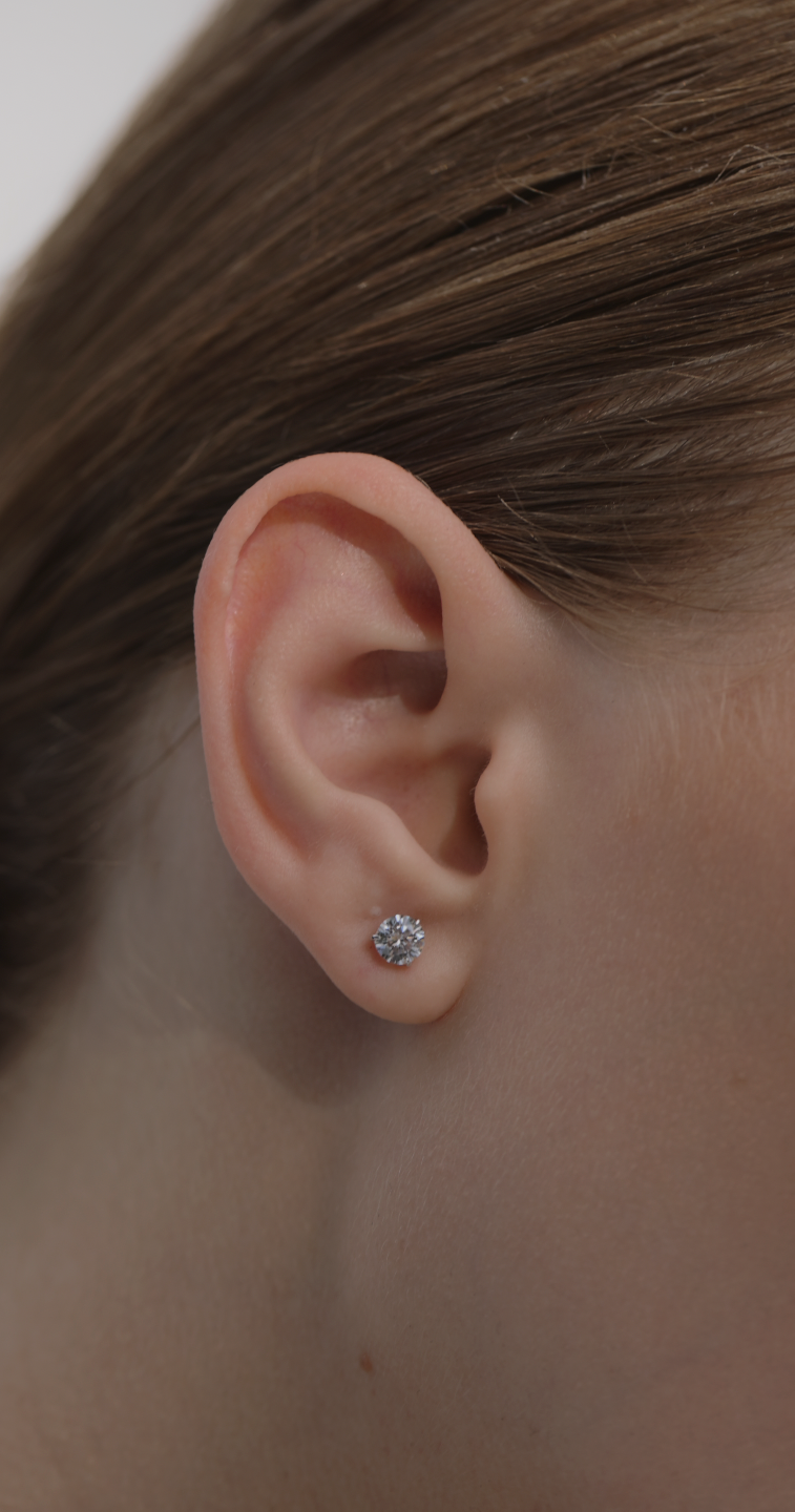 Simple discount stud earrings