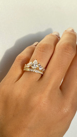 Solana Ring Gold Vermeil