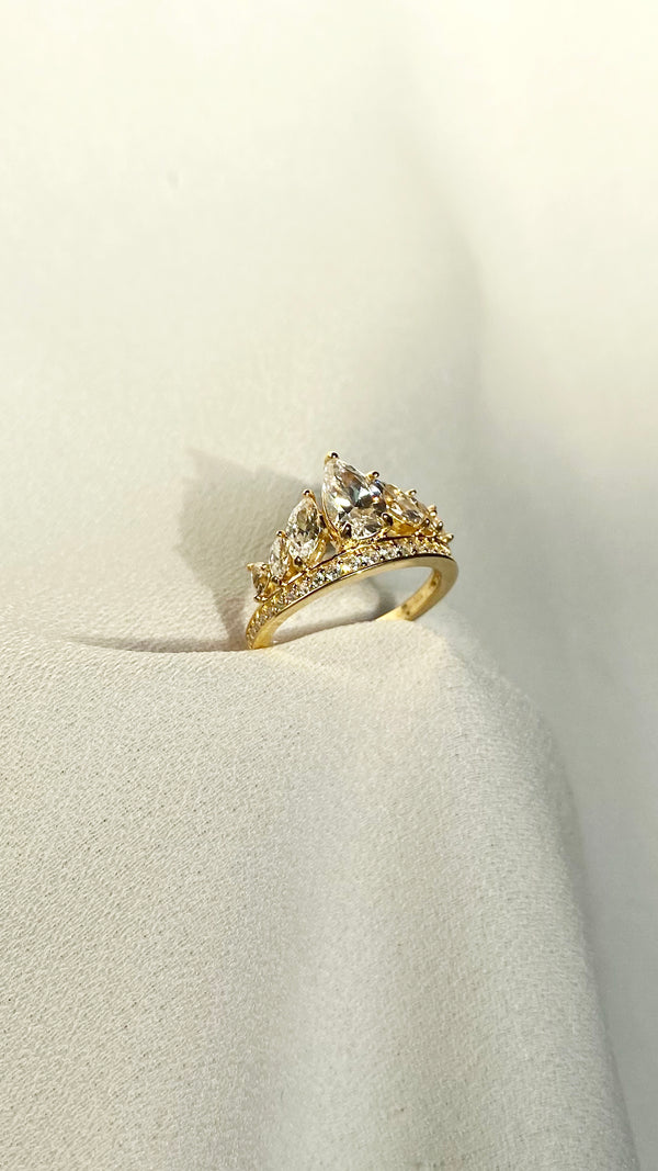 Solana Ring Gold Vermeil