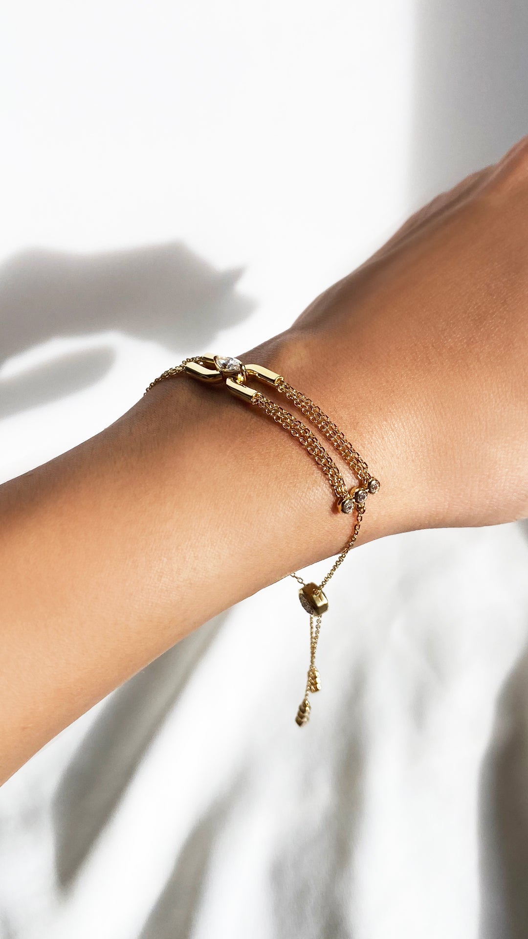 Stevie Bracelet Gold Vermeil