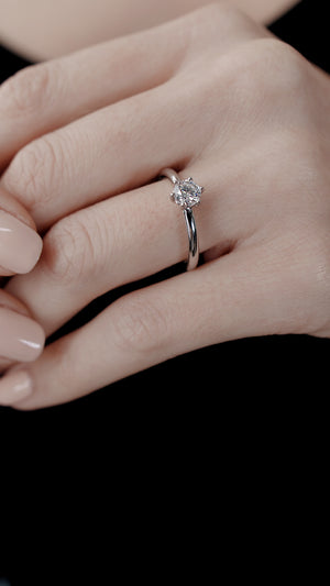 Trudie Ring 18K White Gold