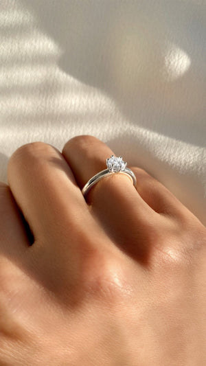 Trudie Ring 18K White Gold