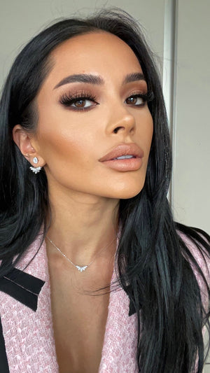 Tulisa Marquise Necklace Gold Vermeil