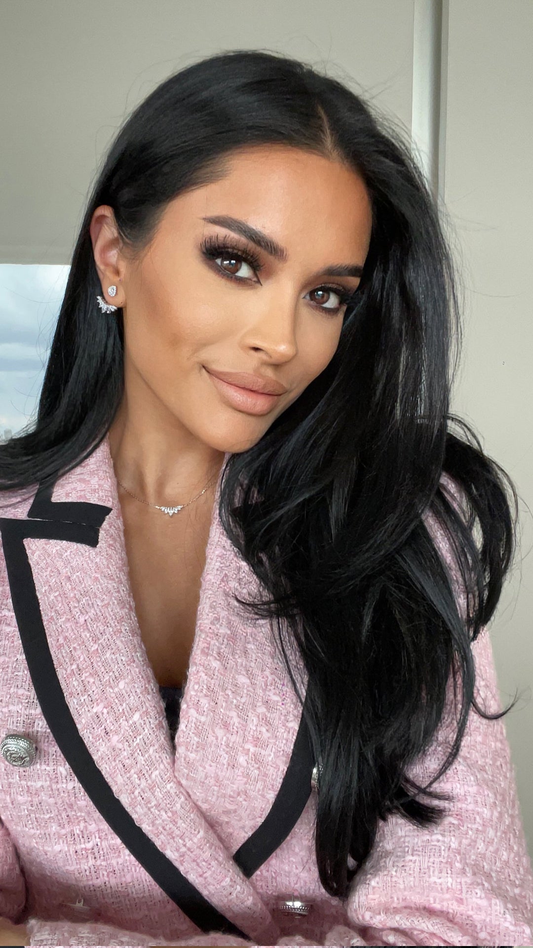 Tulisa Marquise Necklace Gold Vermeil