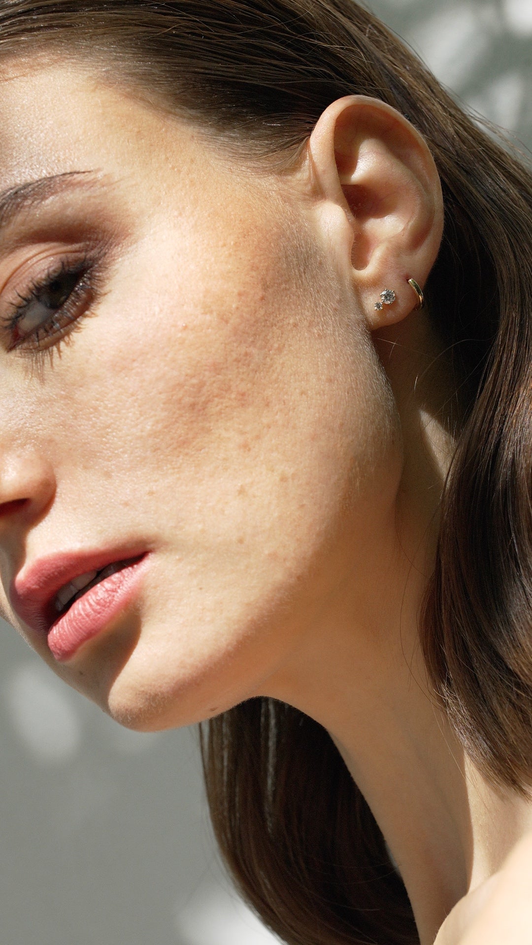 Alix Nude Huggie 18K Gold Vermeil – CARAT* London UK