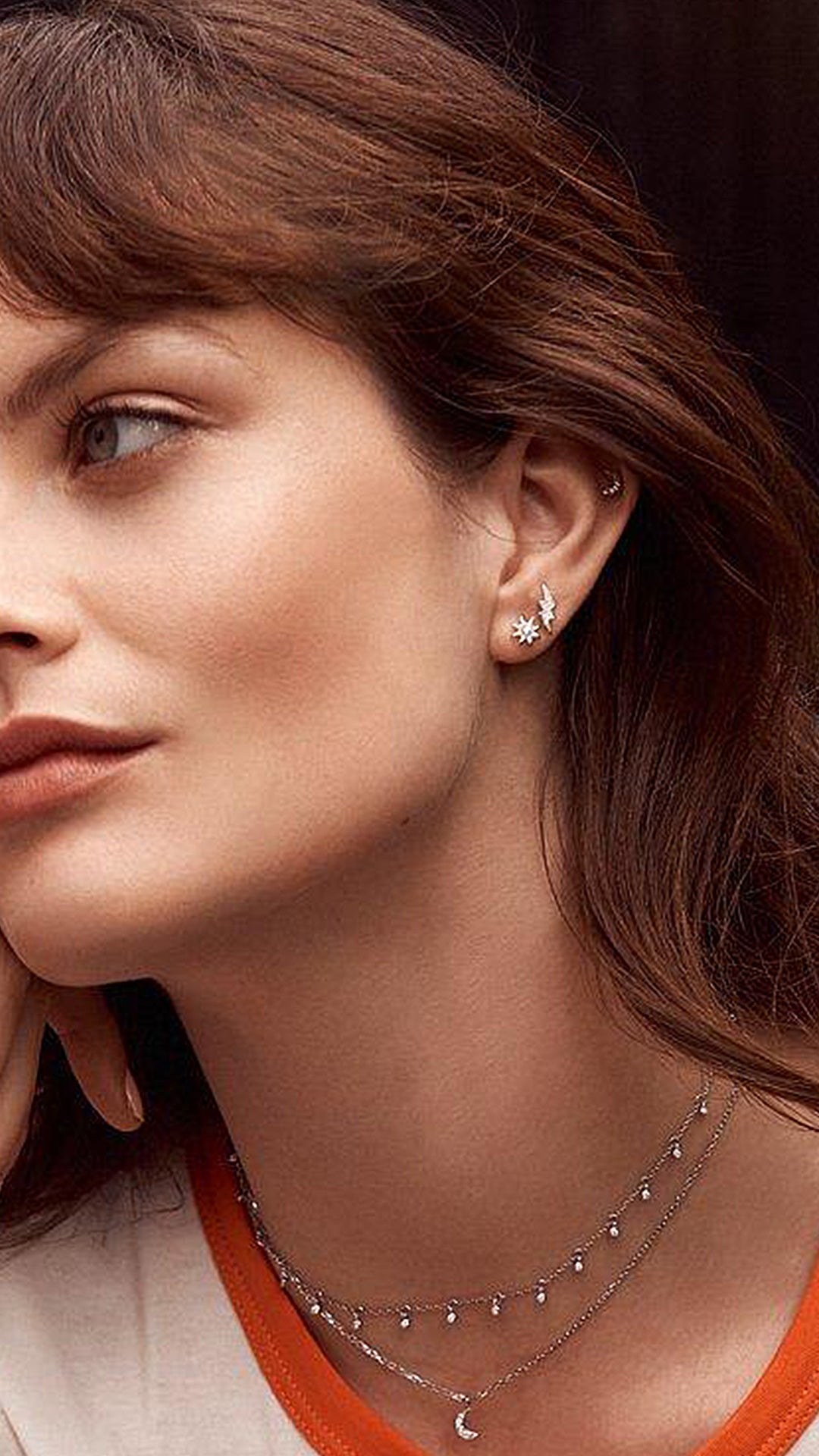 Comet Stud Earring Sterling Silver