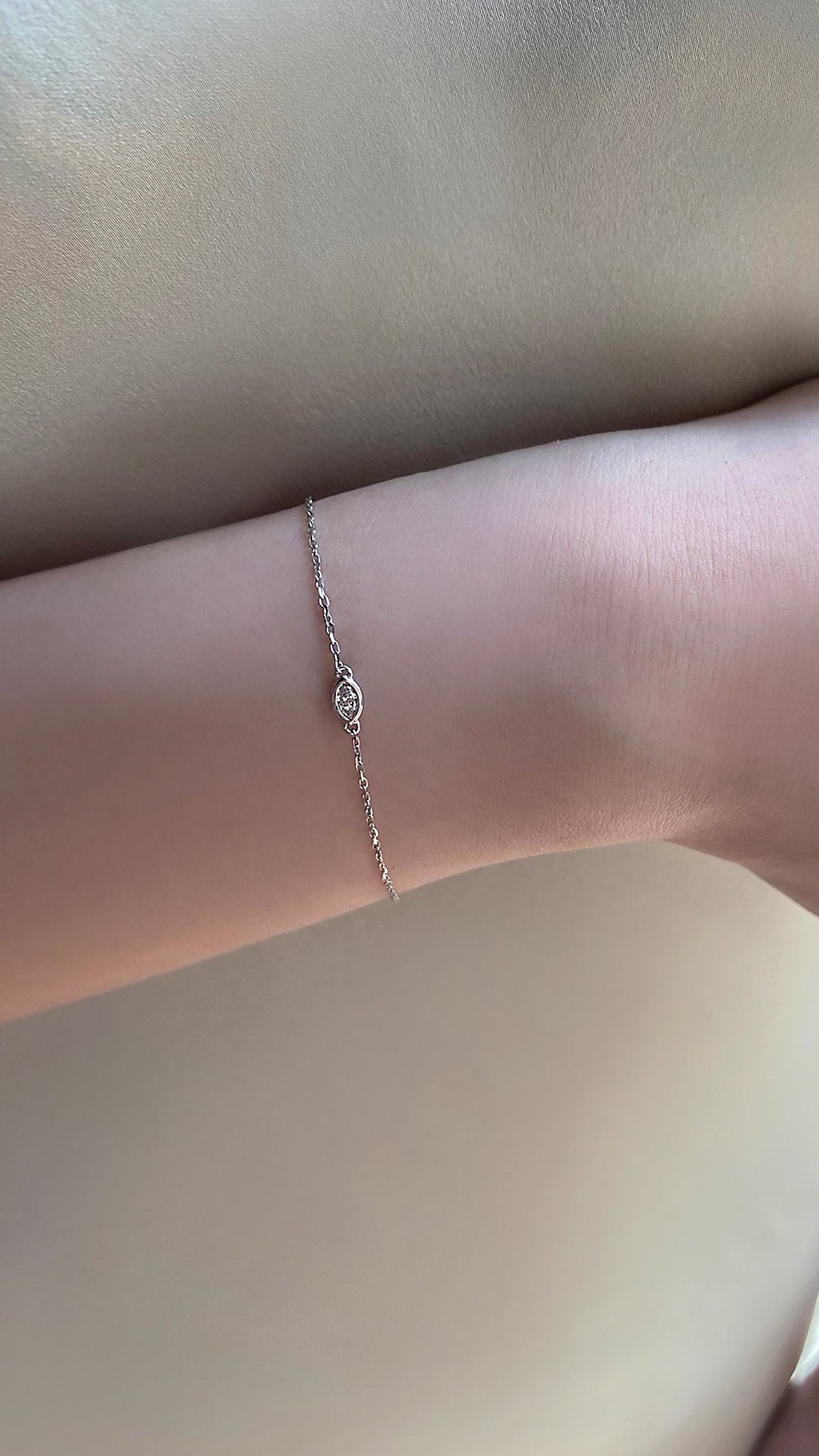 Dixie Bracelet 9K White Gold