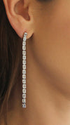 Cassidy Earrings White Gold Plated