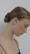 Zara Stud Earrings 9K White Gold