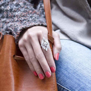 Sterling Silver Cocktail Ring